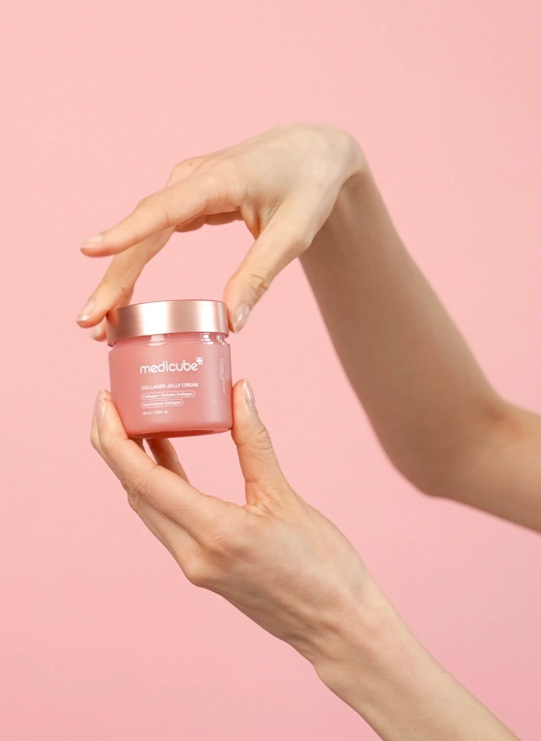 bouncy, dewy, collagen skin